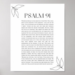 Poster Psaume 91