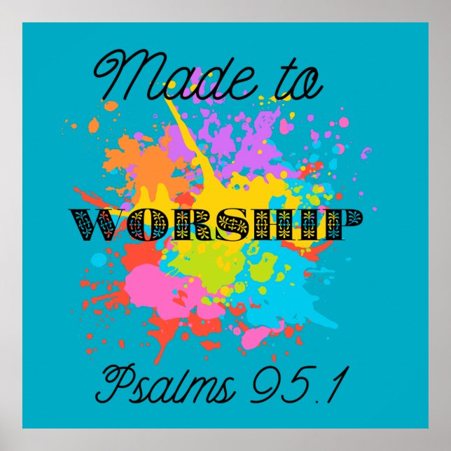 Poster Psaumes 91:1 Bible Verse T-Shirt - Fabriqué pour l (Devant)