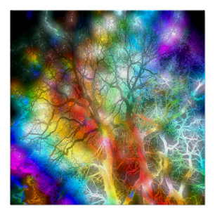 Poster Psychedelic Storm