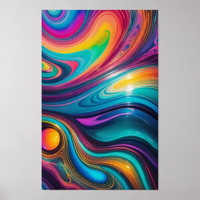 Poster Psychédélique (Devant)