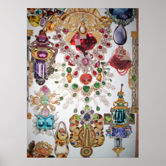 Poster psychédélique du district de Diamond (Devant)