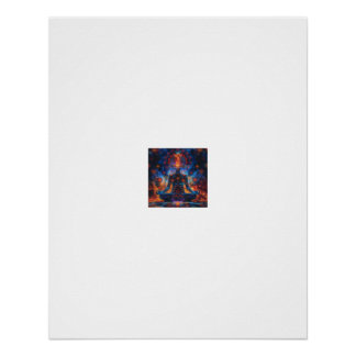 Poster Psychedelischer Vortex Mind Explosion