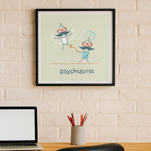 Poster Psychiatre