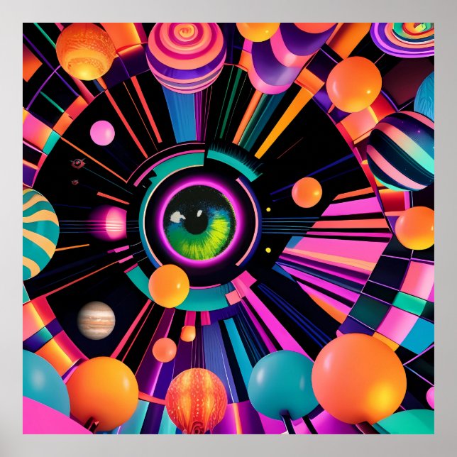 Poster Psychic Candy Station (Devant)