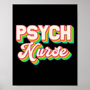 Poster Psychologie Infirmière Psychiatrique Département d