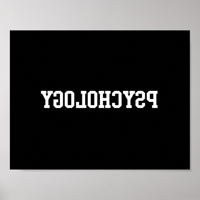 Poster Psychologie inverse (Devant)