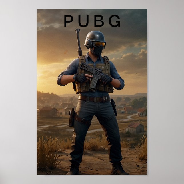 Poster PUBG (Devant)