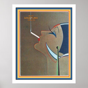 Poster publicitaire Art Déco Vintage 16 x 20
