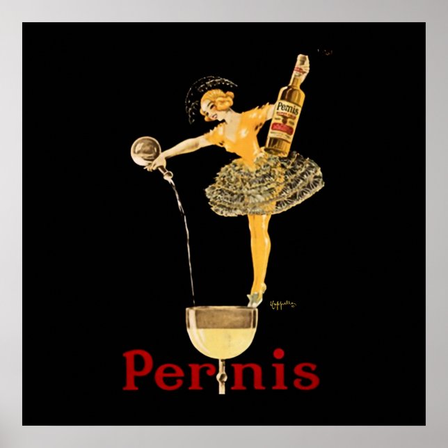 Poster publicitaire du vin Leonetto Cappiello Pern (Devant)