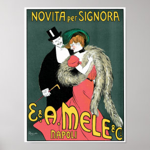 Poster Publicité Art Nouveau