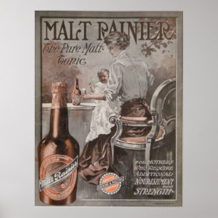 Poster Publicité de Rainier Beer (1909)