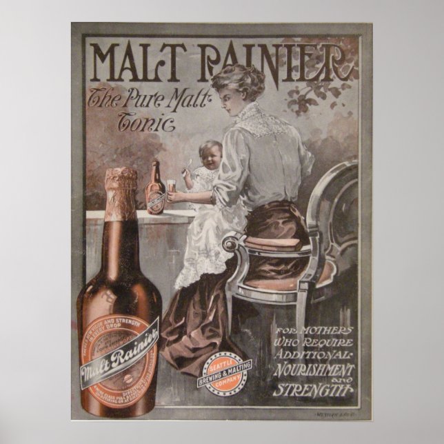 Poster Publicité de Rainier Beer (1909) (Devant)