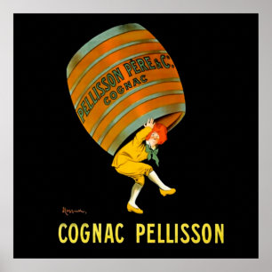 Poster Publicité Leonetto Cappiello Cognac Pelisson