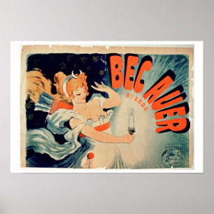 Poster Publicité pour 'Bec Auer' (litho couleur)