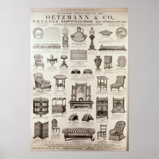 Poster Publicité pour Oetzmann & Co.
