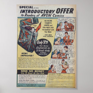 Poster Publicité vintage