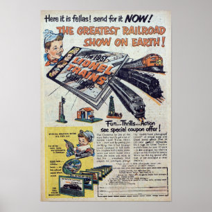 Poster Publicité vintage