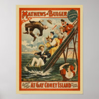 Publicité vintage de comédie