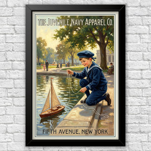 Poster Publicités de mode pour enfants des années 1920