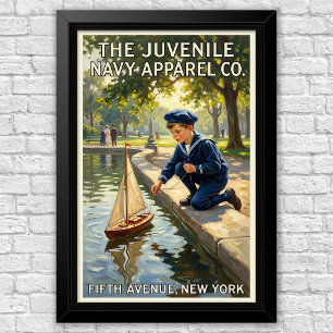 Poster Publicités de mode pour enfants des années 1920