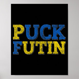 Poster PUCK FUTIN I Se DRESSE Avec L'Ukraine