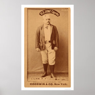 Poster Pud Galvin Baseball Card 1887