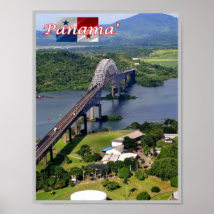 Poster Puente De Las Américas - Panama -