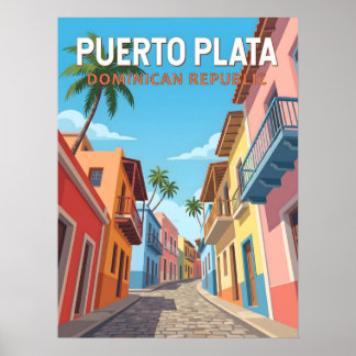 Poster Puerto Plata République dominicaine