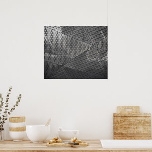 Poster Puissance de la construction en acier Intensible I