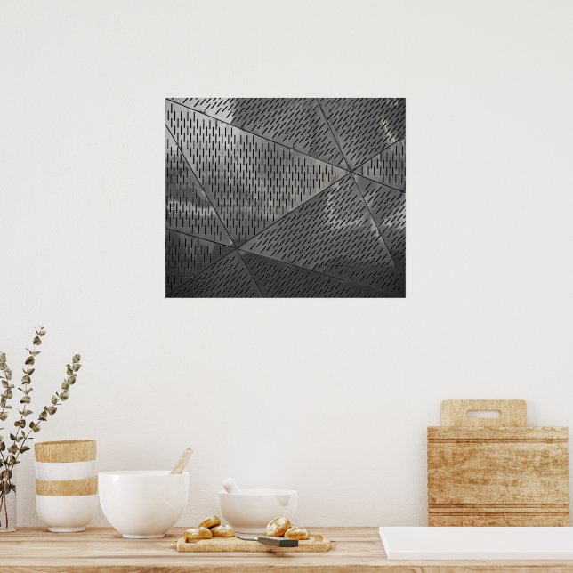 Poster Puissance de la construction en acier Intensible I (Cuisine)