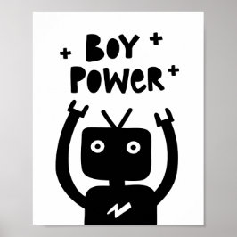 Poster Puissance du robot