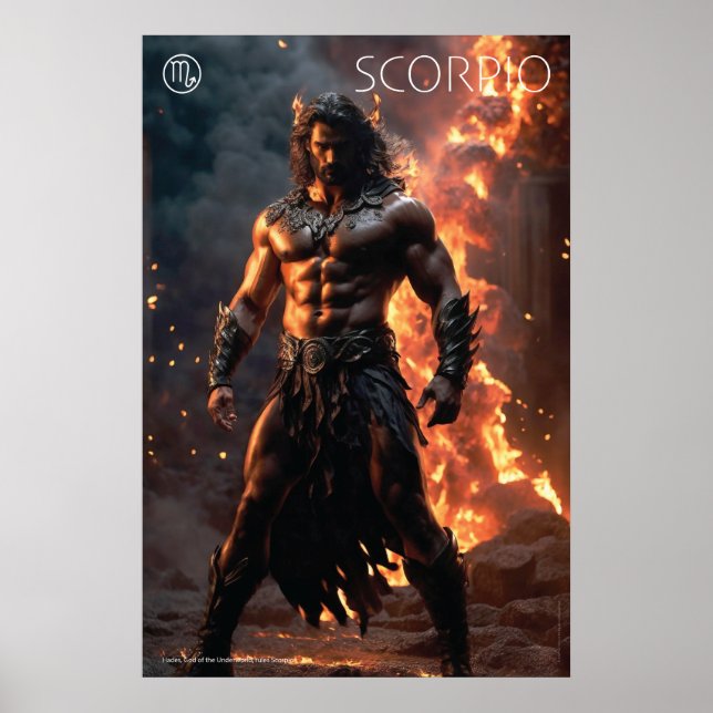 Poster Puissance du zodiaque : Scorpio (Devant)