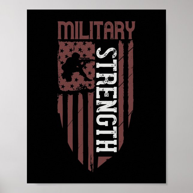 Poster Puissance militaire (Devant)