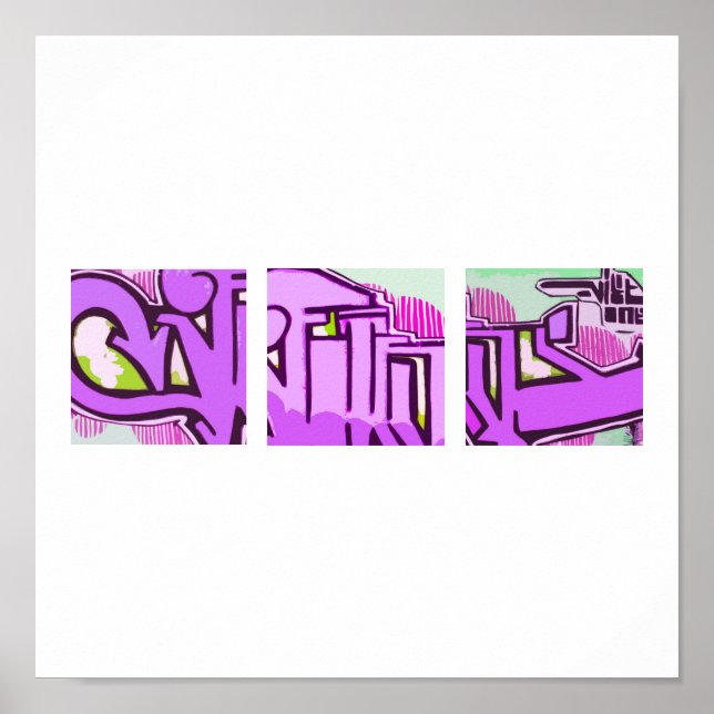 Poster Puissance violette (Devant)