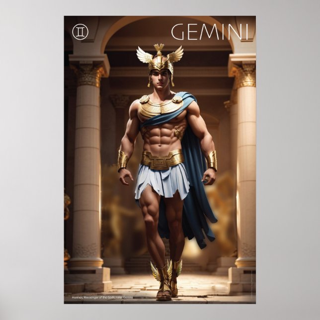 Poster Puissance zodiaque : Gemini (Devant)