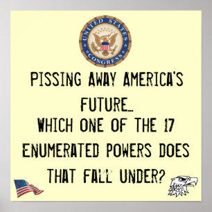 Poster Puissances congressionnelles