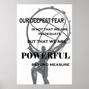 Poster Puissant démesurément
