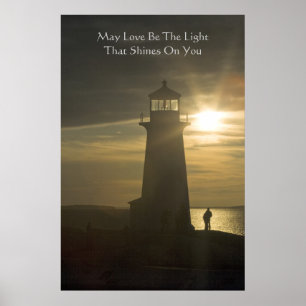 Poster Puisse l'amour être la lumière....
