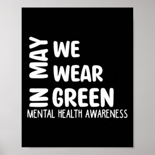 Poster Puissions-nous porter le Mois vert de sensibilisat