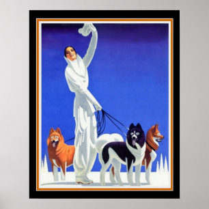 Poster Pullman Art Deco Ad (1930s) 16x20