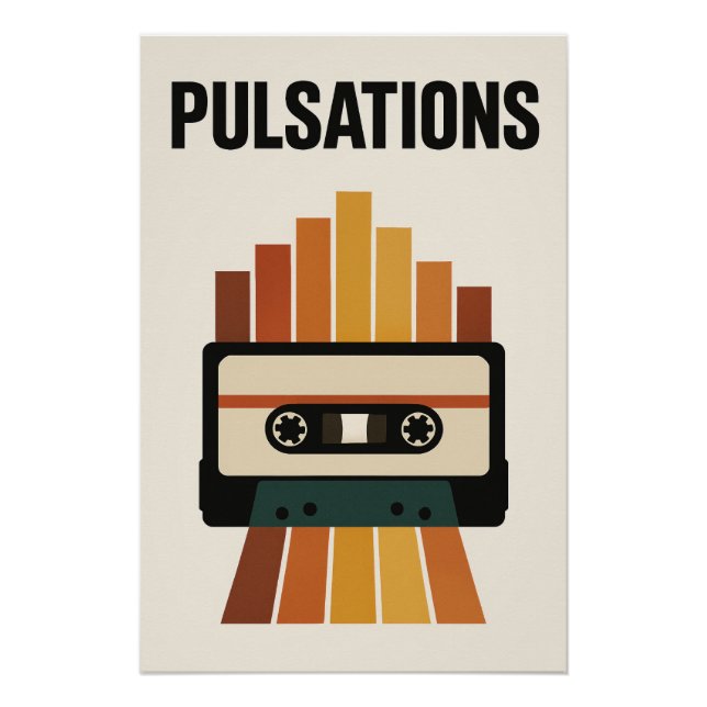 Poster PULSATIONS – Le rythme visuel d’une époque (Devant)