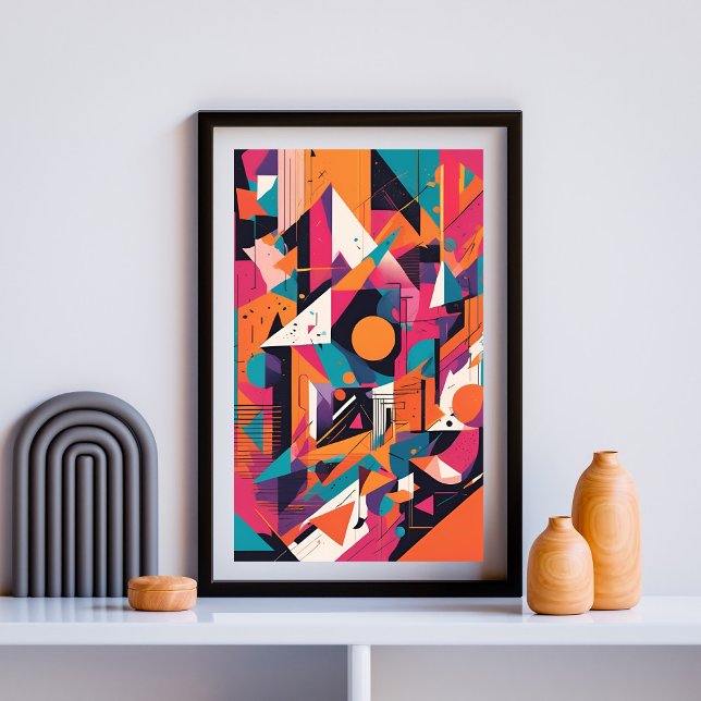 Poster Pulse Prismatique (Créateur téléchargé)