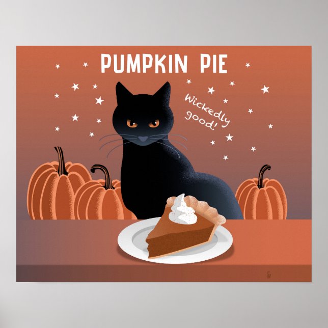 Poster Pumpkin Pie (Devant)