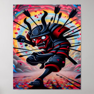 Poster Punk Samurai