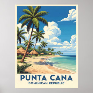 Poster Punta cana beach paradis