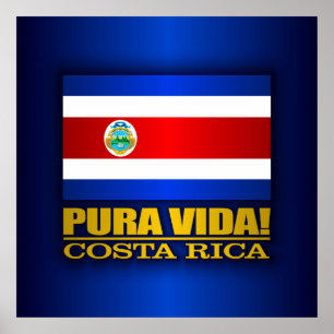 Poster Pura Vida ! Costa Rica