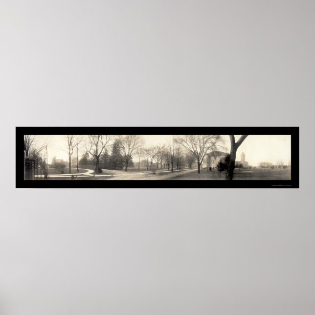 Poster Purdue Lafayette, Photo 1910 (Devant)