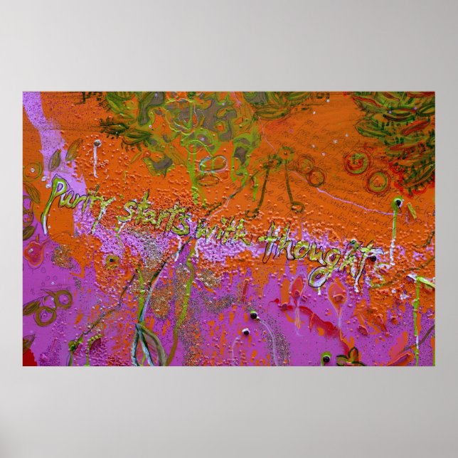 Poster "Pureté" (Devant)