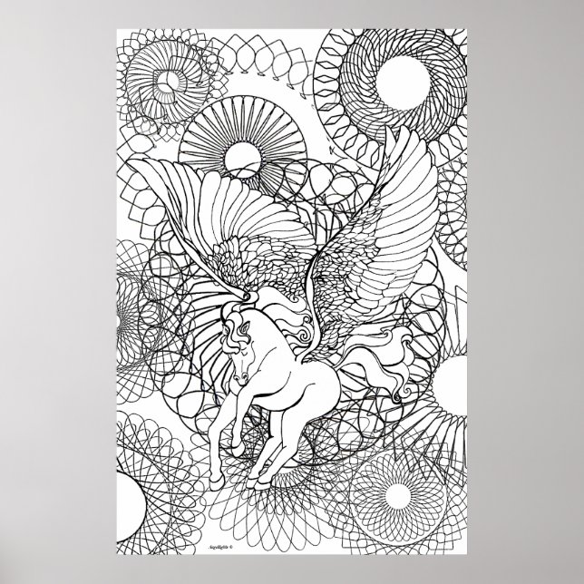 Poster Pureté de Pégase (Devant)