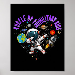 Poster Purge Pour Les Enfants Militaires Astronaut Chi Mi
